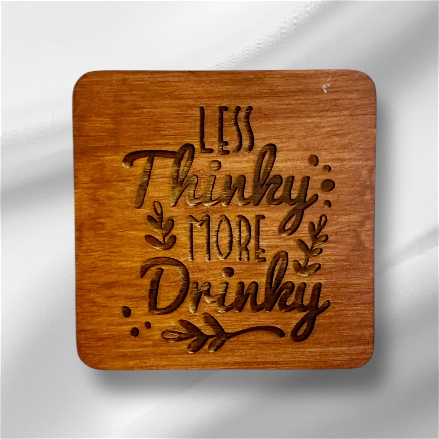 Wine Lover’s Wooden Coasters – Fun & Stylish Gift for Wine Enthusiasts