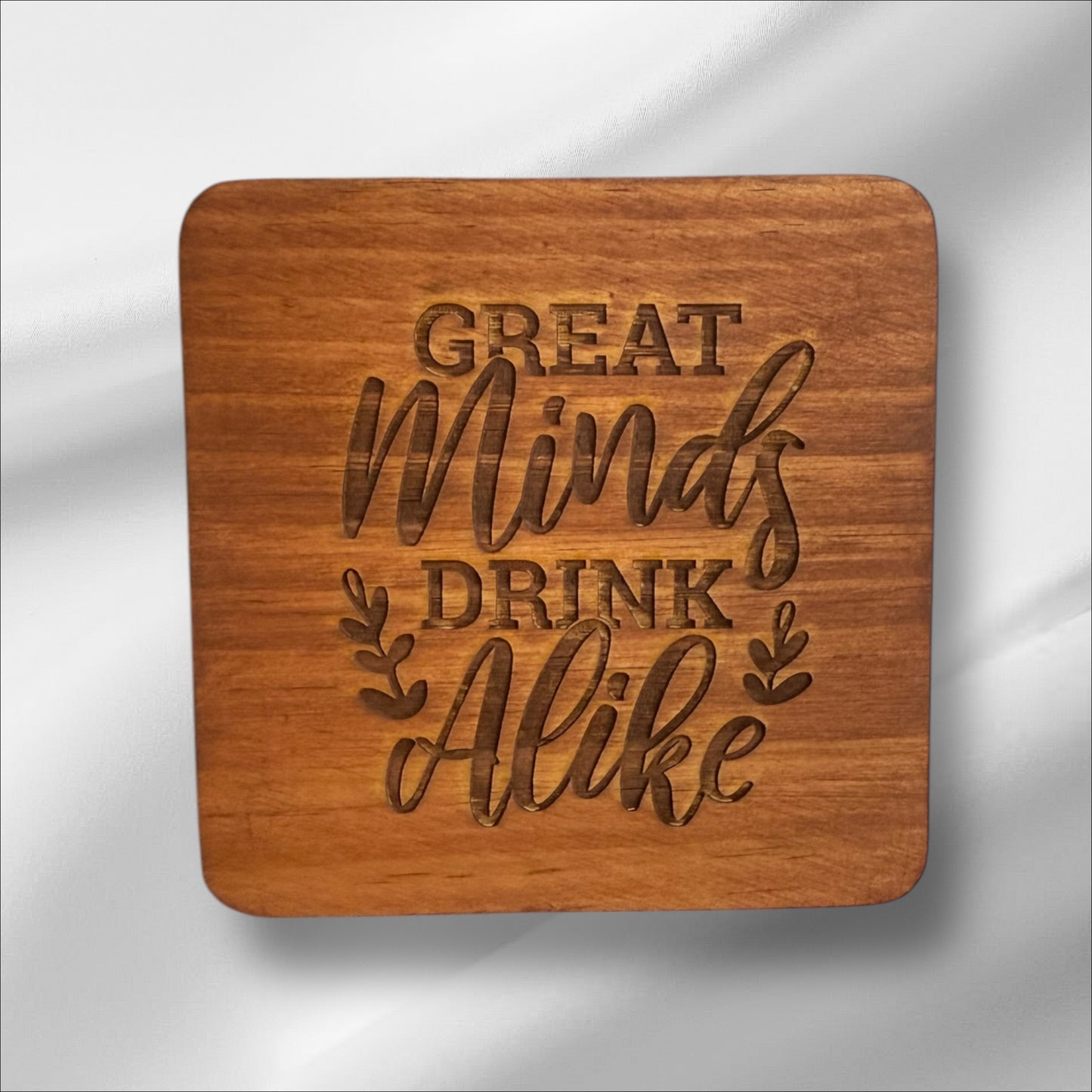 Wine Lover’s Wooden Coasters – Fun & Stylish Gift for Wine Enthusiasts