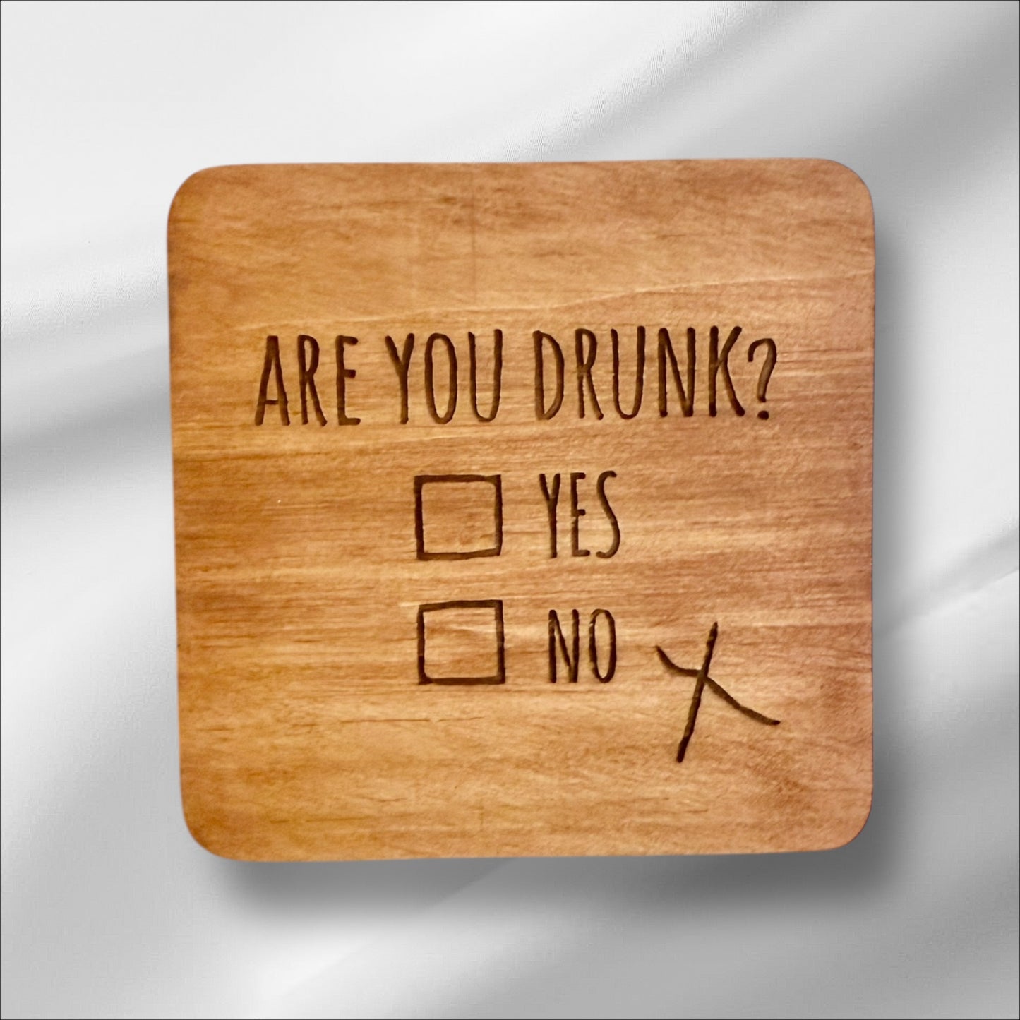 Wine Lover’s Wooden Coasters – Fun & Stylish Gift for Wine Enthusiasts