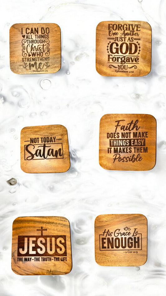 Faith in God Coasters