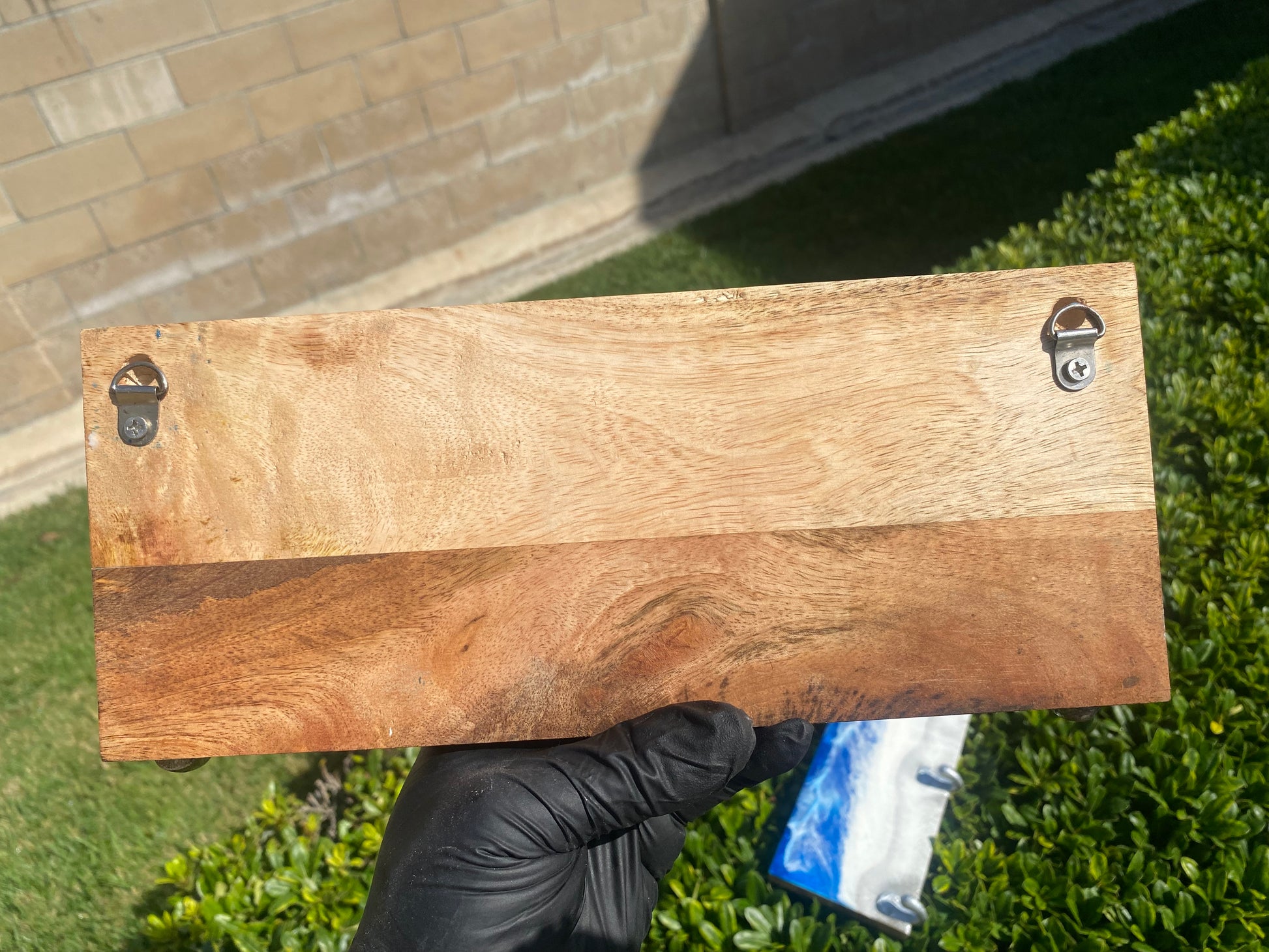 Ocean Resin Wooden Wall Hook - Omagoodness Art Shop