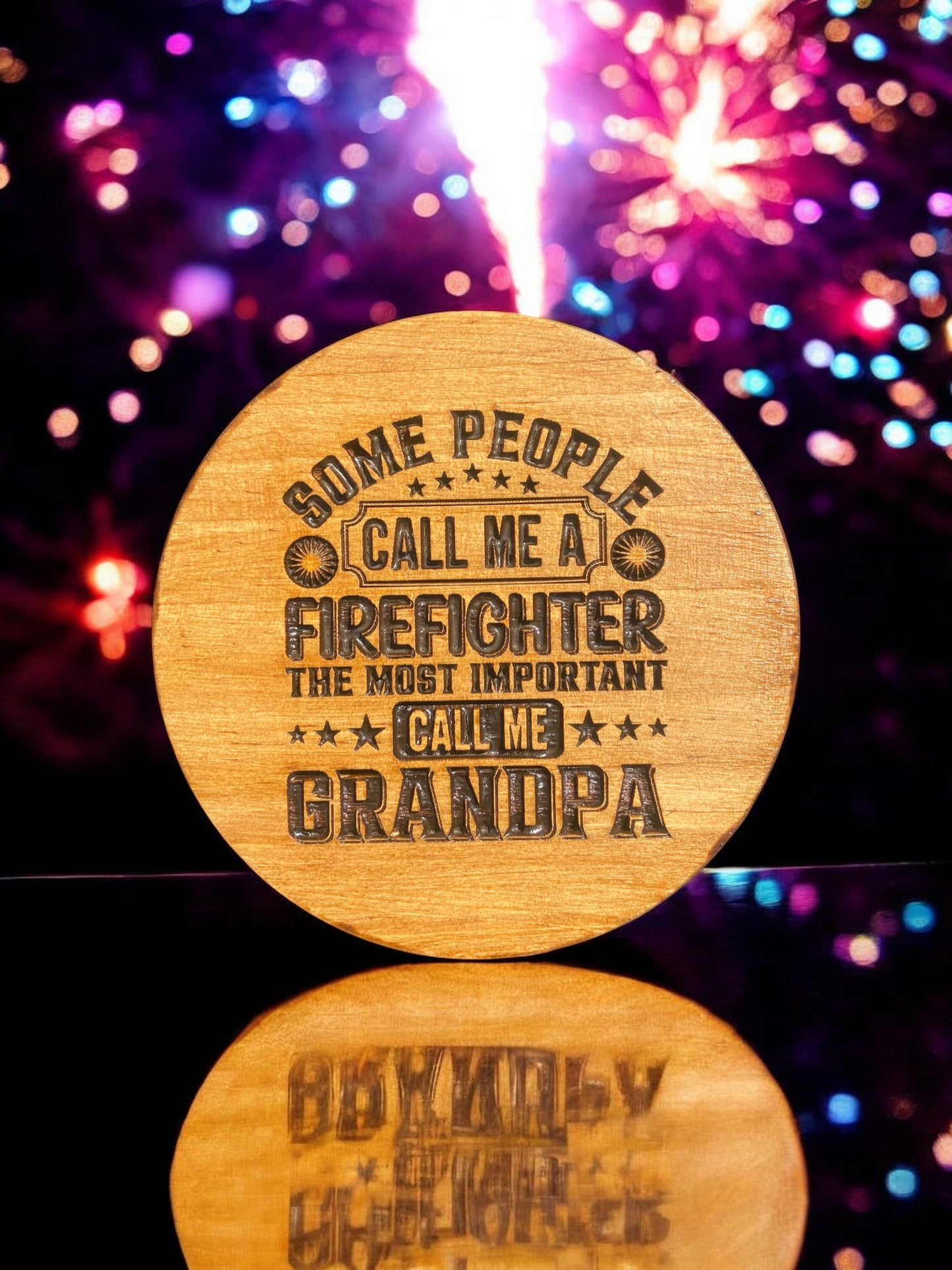 Custom Firefighter Coasters