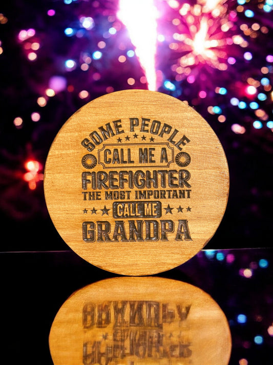 Custom Firefighter Coasters