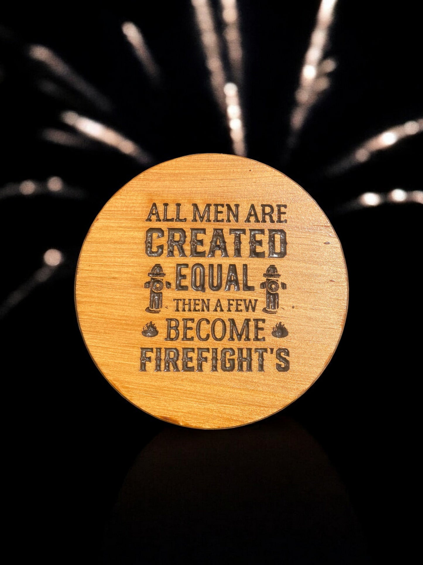 Custom Firefighter Coasters