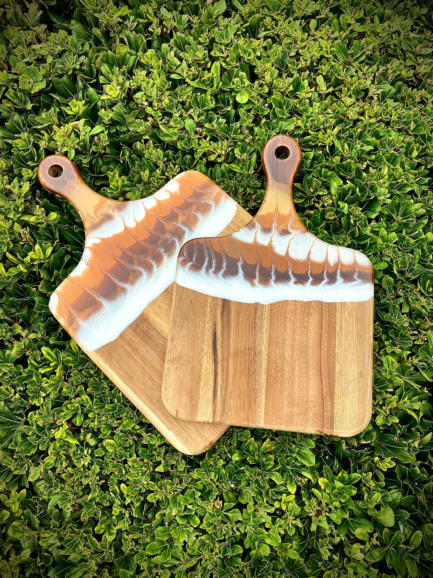 Pattern Resin Design Cheese Board - Omagoodness Art Shop