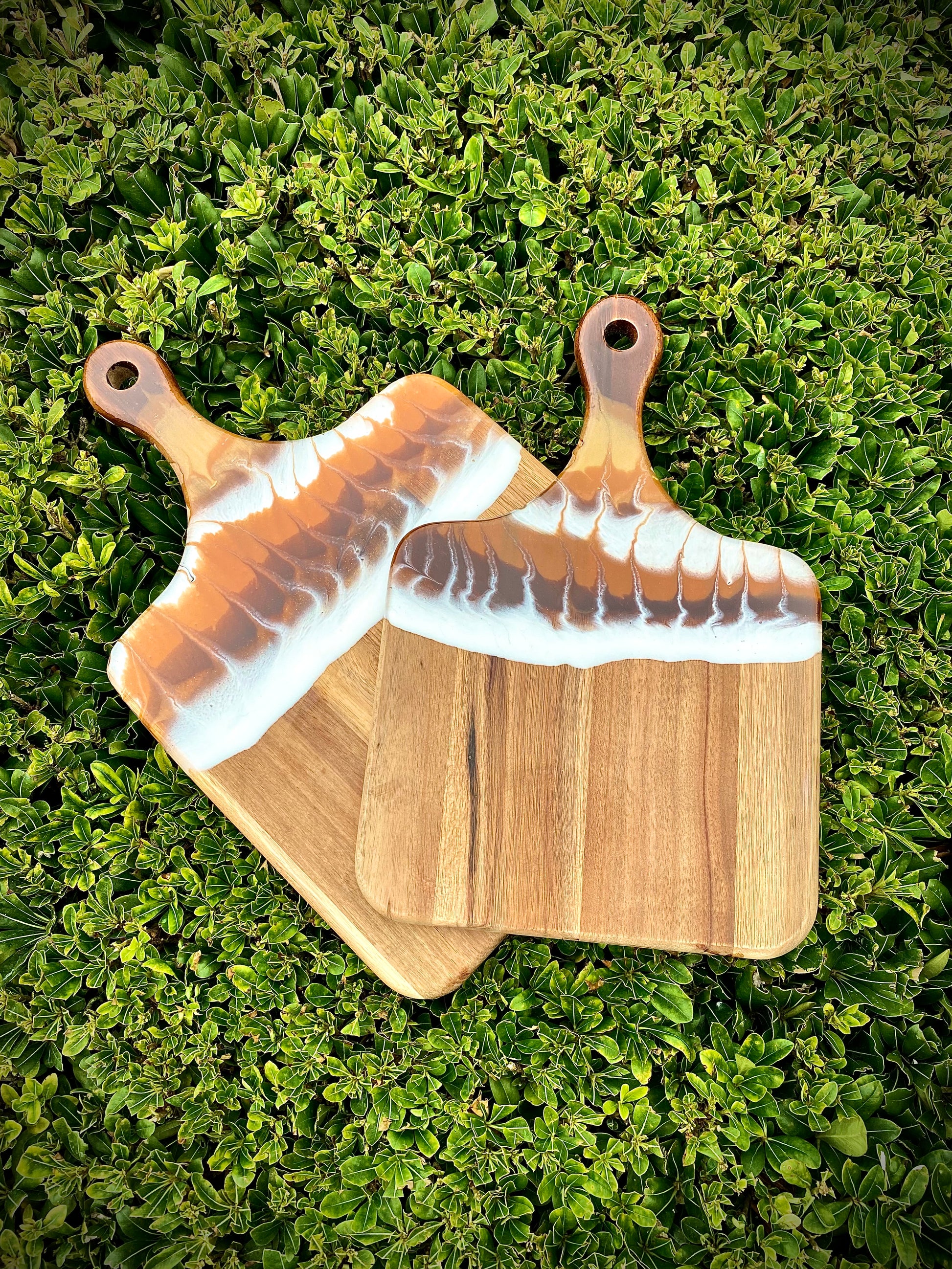 Pattern Resin Design Cheese Board - Omagoodness Art Shop