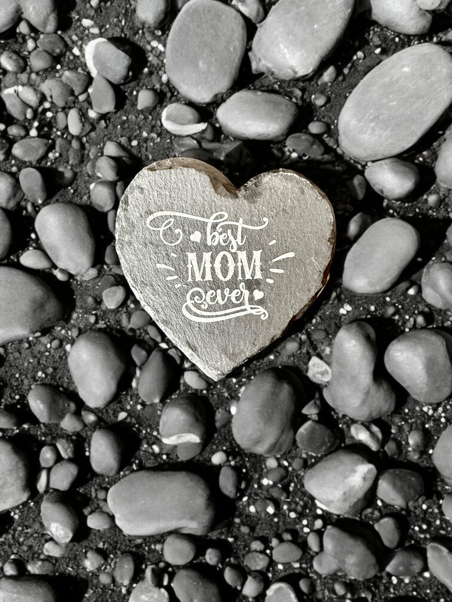 Mom Coasters – Motherhood Gifts – Wood or Slate Coaster – Handmade Engraving Single or Set of 4/6 | Gifts for Mom